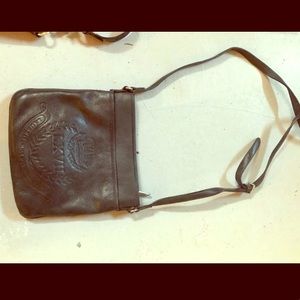 Authentic Ralph Lauren Leather Cross Body